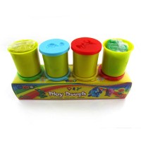 Yiwu Bobao old factory supply En71&ASTM qualified 4color play dough