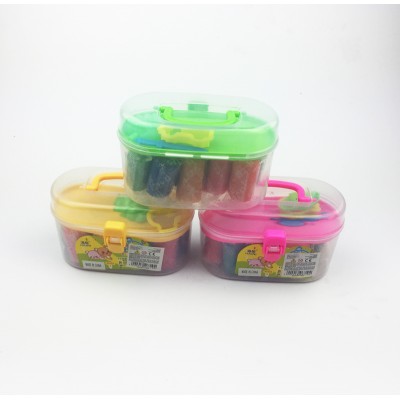 Accep OEM Design DIY Education creative toy coloured sof clay 12 color box packing color dough clay set