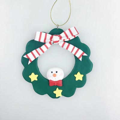 Yiwu Bobao Christmas Pendants Circinate Ornaments for Car or Room Hanging Decoration