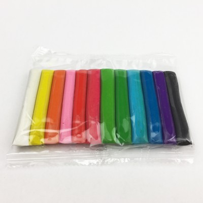 Yiwu Bobao Professional Factory Supply eco-friendly non-toxic Plasticine 12 color per set modeling clay for promotion gift