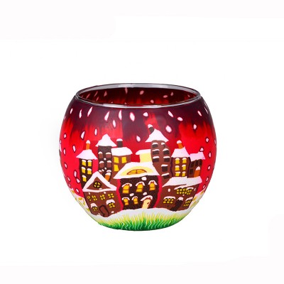 DMO Yiwu Bobao beautiful design crafts delicate tealight candle holder polymer clay candle cup for home decoration or gift